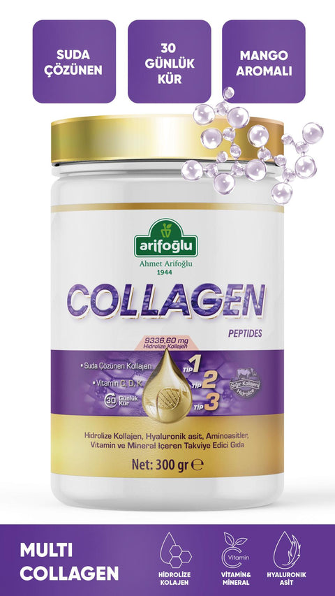 Arifoğlu Kollagenpeptide (Kollagen) 300 gr Nahrungsergänzungsmittel