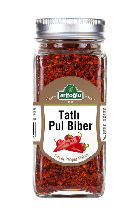 Arifoğlu Red Sweet Chili Pepper Glasflasche 60gr 